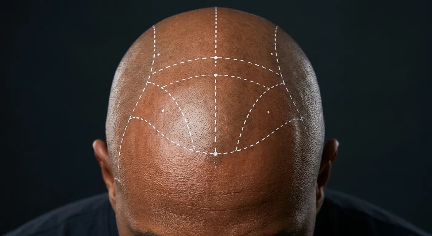 Hair transplant precision planning