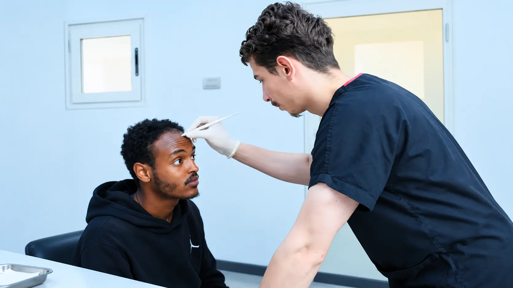Hair transplant treatment at Goferie in Addis Ababa