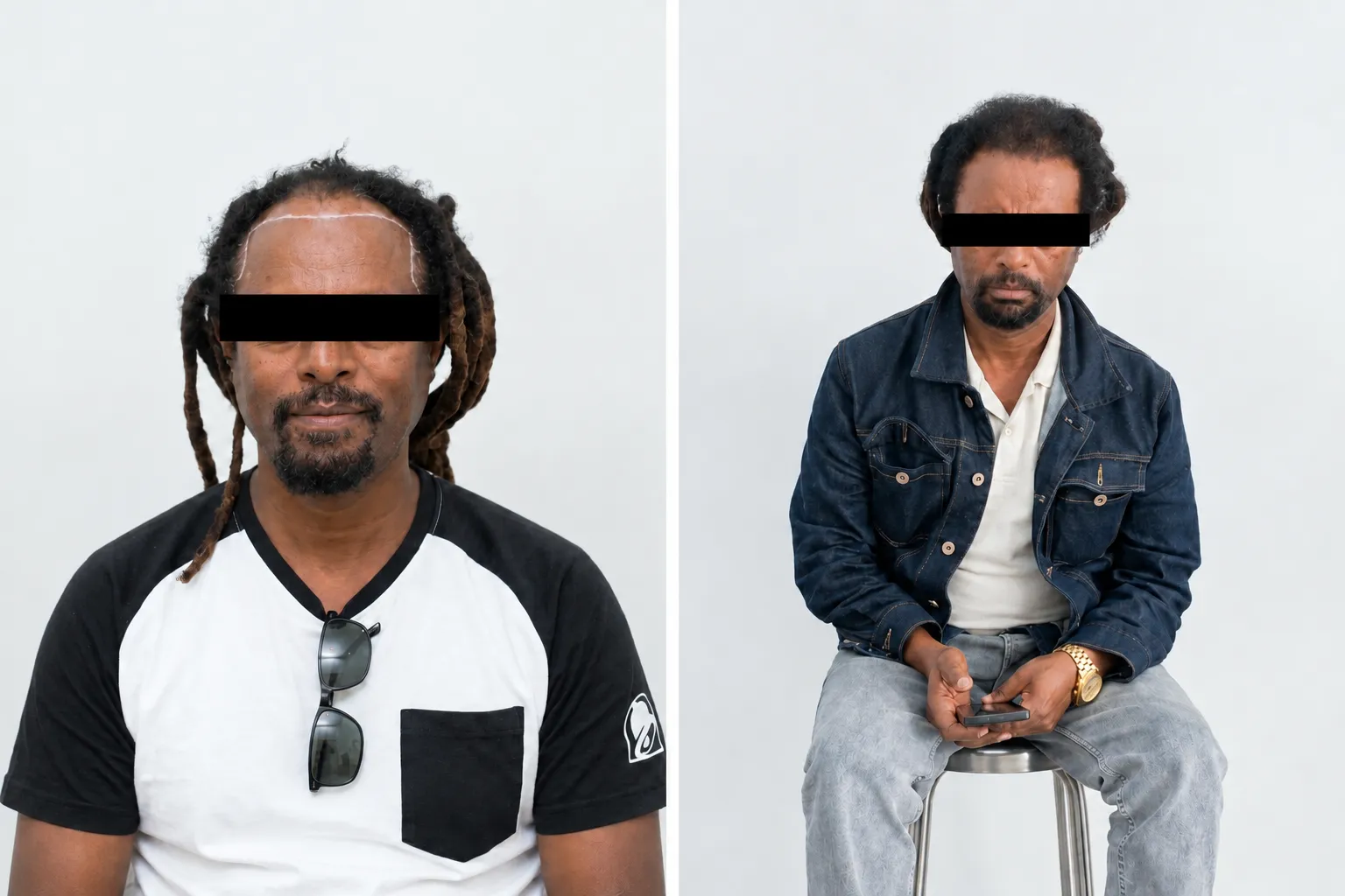 Abel A. hair transplant before and after