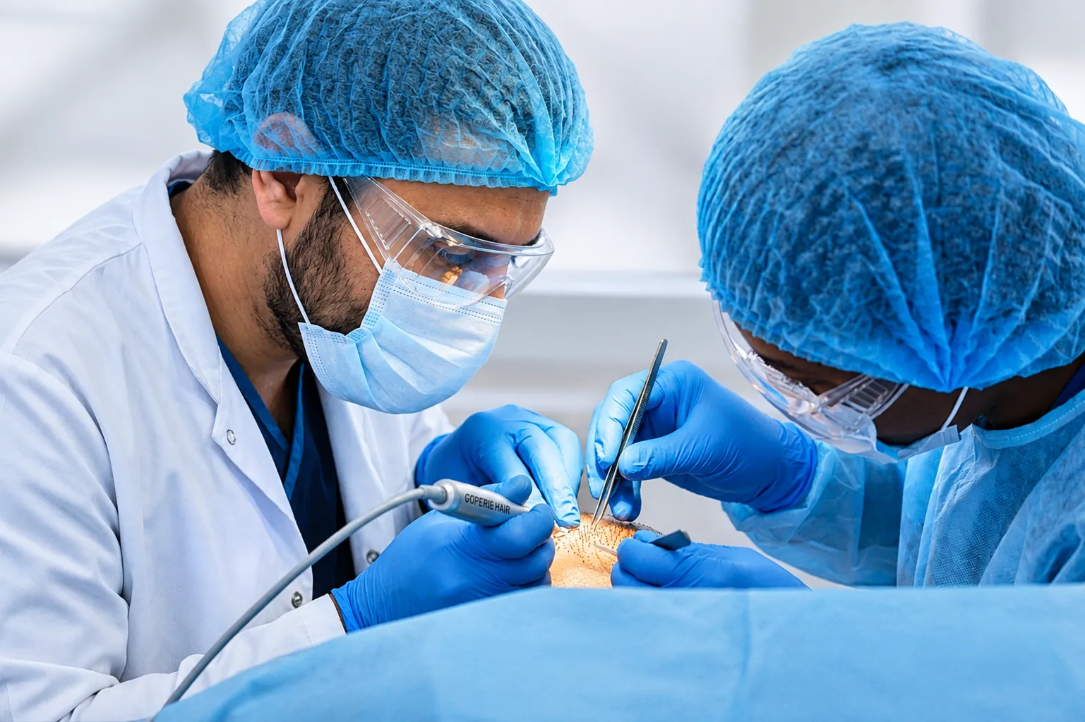 Hair transplant procedure